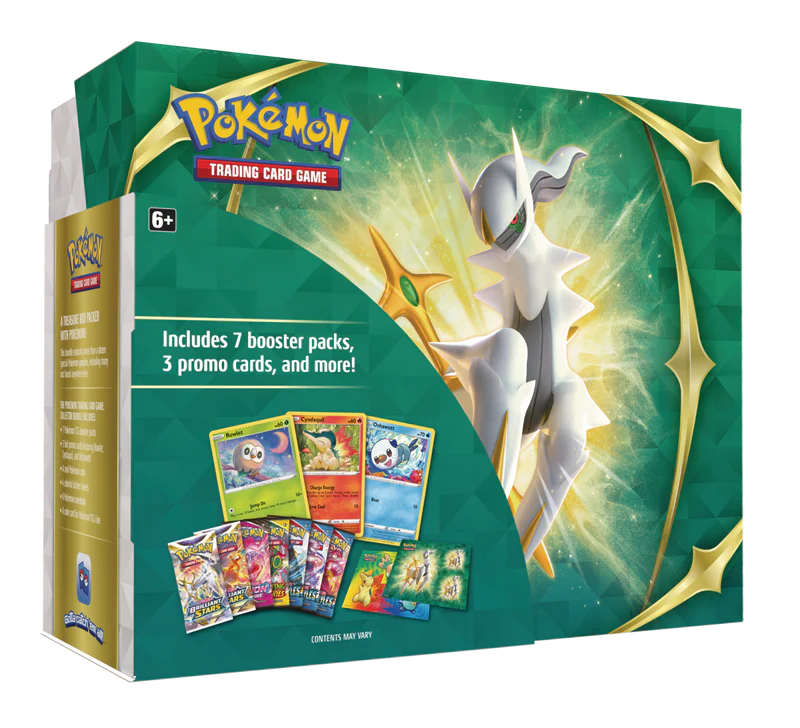 Pokémon TCG: Rowlet/Cvndaquil/Oshawott Treasure Box - Spring 2022 Collector’s Bundle