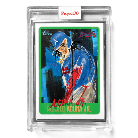 TOPPS Project 70 '97 Ronald Acuna by Gregory Siff