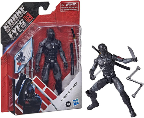 Snake Eyes: G.I. Joe Origins Snakes Eyes Action Figure with Action Feature and Accessories