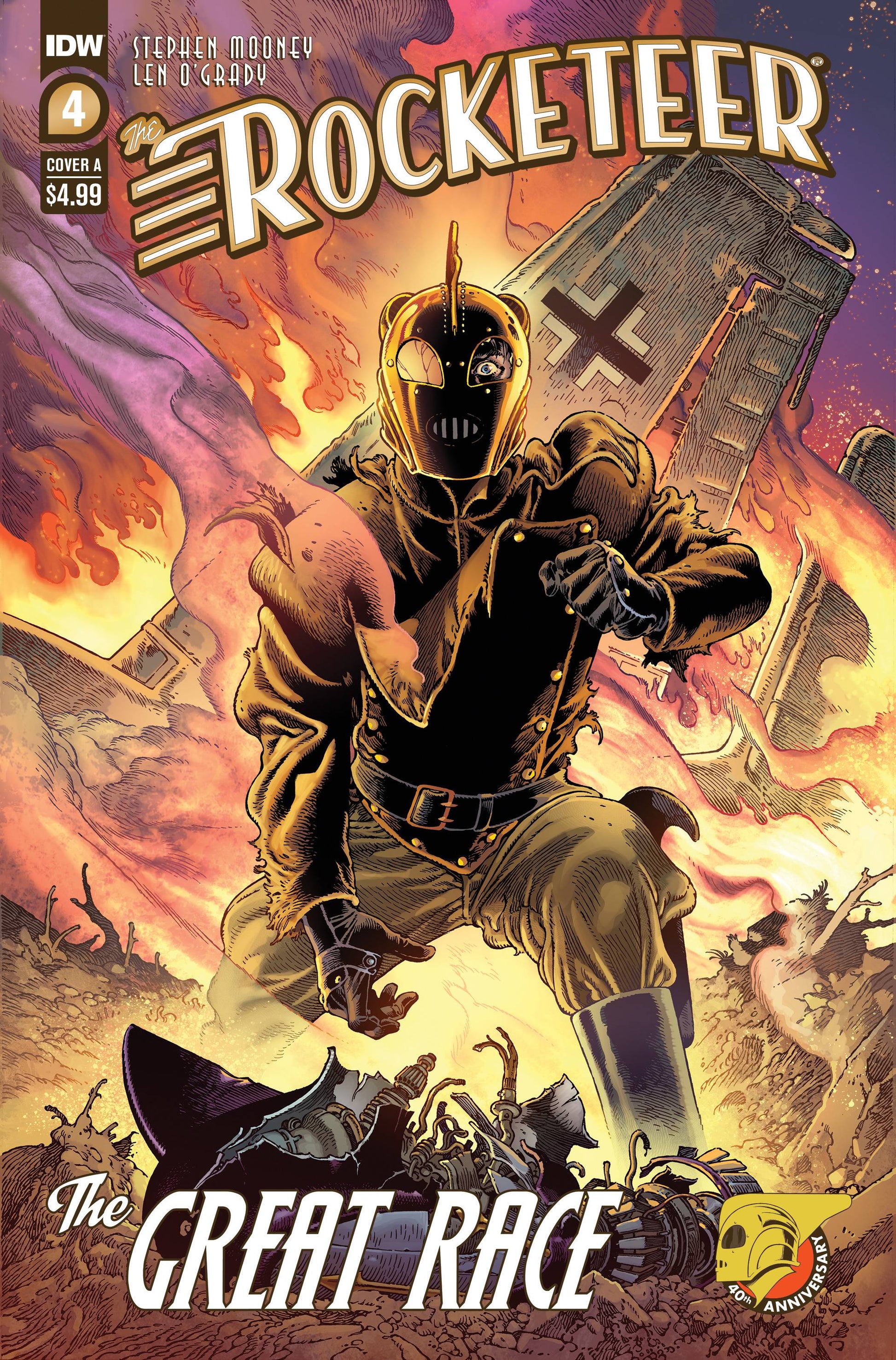 IDW Comics: The Rocketeer - #4 Cover A