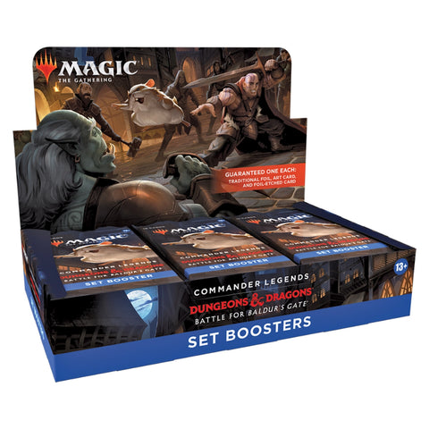 Magic The Gathering: Commander Legends D&D Battle for Baldur’s Gate - Set Booster Box