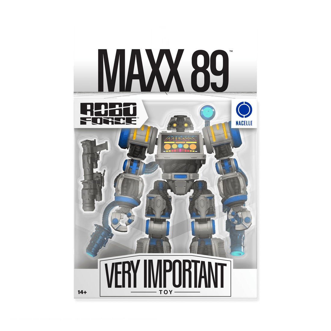 Robo Force | Wave 1 - Maxx 89 "Very Important Toys" by The Nacelle Company