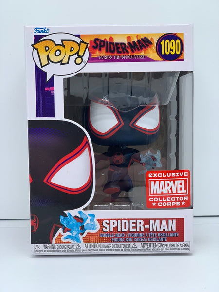 Miles Morales Spider-Man Funko Pop 1090 Across The Spider-Verse Marvel  Exclusive