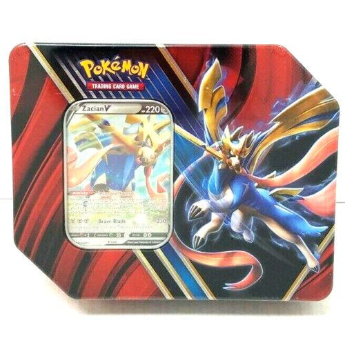 Pokémon Zacian V Ultra Rare Promo - Legends of Galar Tin