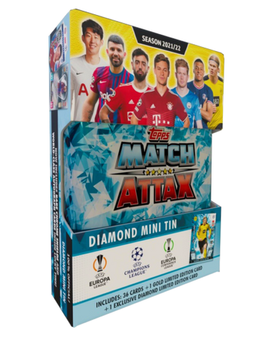 Topps: 2021-22 Match Attax Soccer Diamond - Mini Tin