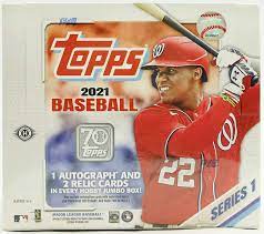 Topps: 2021 Series 1 Baseball Cards - Hobby Pack