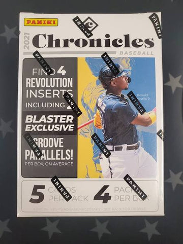 Panini: 2021 Chronicles Baseball Cards - Blaster Box (Sealed)